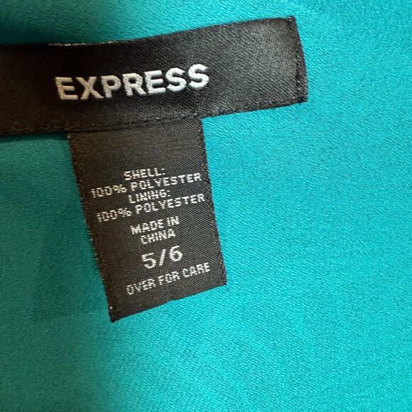 Express Y2K Inspired Tropical Dress Size 5/6 Phoebe Boofay Friends - Picture 15 of 16